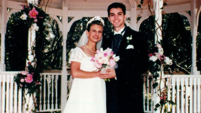 Gregory DeVillers and Kristen Rossum Wedding Photo